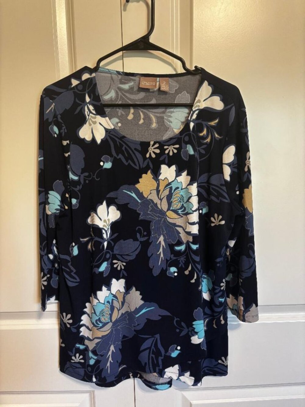Chico's Blue Blouse